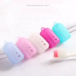 (Bleu Clair)Silicone Toothbrush Head Cover Electric Toothbrush Protective UK