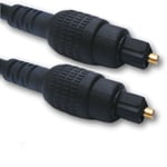 5m Digital Optical Cable - Fibre Optic Audio Lead TOSlink 5 Metre