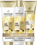 PANTENE Bond Repair Shampoo, conditioner and treatment set