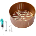 Fransande Air Fryer Replacement Basket 3.7QT for Power Gowise USA Air Fryer and All Air Fryer Oven, Non-Stick Fry Basket