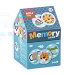 APLI Kids 16820 - Memory maisonnette Safari - Jeu Memory Animaux