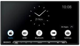 Sony XAVAX6050 2DIN Bilradio med skarm Multimedia DAB Apple Carplay Android Auto