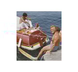 Kirk Douglas In Antibes