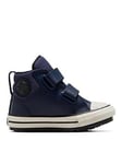 Converse Toddler Berkshire Boot Counter Climate Trainers - Navy, Navy, Size 5 Younger