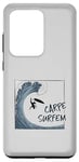Coque pour Galaxy S20 Ultra Carpe Surfem ! Saisis la grosse vague ! Wipeout Surf Irony