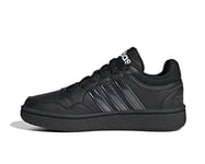 adidas Mixte enfant Hoops Baskets, Core Black/Core Black/Ftwr White, 30 EU