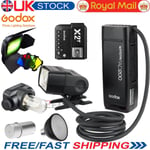 Godox AD200 2.4G TTL HSS Flash+ Trigger X2T-C/N/S/F/O+ Flash Head+Barn Door Kit