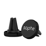 Saphe Air Vent Mount, Magnetic holder for Saphe One+, Saphe Drive Mini devices. Mobile Phone magnet for iPhone 11 Pro Max XR XS Max X 8 7 6s Plus Samsung S20 S10i Oneplus etc.