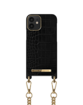 iDeal Mobilhalsband iPhone 12 MINI Jet Black Croco