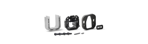 Bosch PowerTube Mounting Kit Cable-Side Sort, Vertikal og horisontal montering