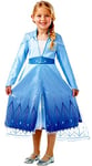 Rubie's Official Disney Frozen 2, Elsa Premium Dress, Childs Costume, Size Large Age 7-8 Years