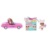 L.O.L. Surprise! City Cruiser - Pink and Purple Sports Car & LOL Surprise Pop Birthday - Limited Edition Collectable Doll