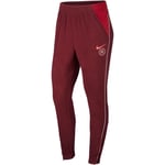 Nike Womens Dri-Fit FC Fleece Pants Tracksuit Bottoms - Night Maroon / Small
