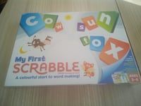 2012 Mattel Sealed Unused Sealed My First Scrabble