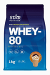 <![CDATA[Star Nutrition Whey-80 Myseprotein - 1 kg - Caramel Latte]]>
