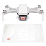 Wrapgrade Skin Compatible with DJI Mini 2 | Accent Color (MADAGASCAR PEARL)