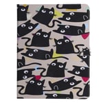 Trolsk Cute Wallet Cover - Cats (iPad Pro 12,9 (2018))