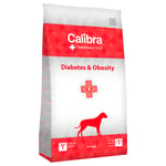 Calibra Veterinary Diet Dog Diabetes & Obesity Fjäderfä - 12 kg
