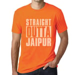 Homme Tee-Shirt Tout Droit Sorti De Jaipur - Straight Outta Jaipur - T-Shirt Graphique Éco-Responsable Vintage Cadeau Nouveauté