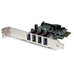 StarTech.com 4 Port PCI Express PCIe SuperSpeed USB 3.0 Controller Card Adapt...