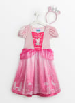 Peppa Pig Princess Fancy Dress Costume 3-4 Years Pink
