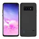 Battery Case for Samsung S10e, 5000mAh Extended External Backup Battery Charging Case for Samsung Galaxy S10e [5.8”], Rechargeable Portable Power Bank Charger Case for Galaxy S10e, Add 100+% Juice