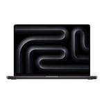 Apple MacBook Pro 16” M3 Max 36 Gt, 512 Gt 2023 -kannettava, tähtimusta (MRW23)