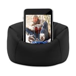 eBuyGB Bean Bag Sofa Pouch Case for iPhone/iPod/Samsung Smartphone, Black
