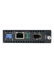 Gigabit Ethernet Fiber Media Converter with Open SFP Slot