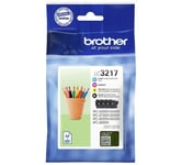Brother LC3217 Multi 4 Colour Genuine Ink Cartridge LC-3217 Pack For MFC-J5335DW