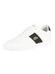 Lacoste Court Master 319 6 CMA Leather Trainers White/Black Male 10 UK