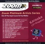 Zoom Karaoke Platinum Artists Vol. 115 CD+G - The Style Council & Paul Weller