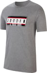 Nike Air Jordan Jumpman Sticker T-Shirt Grey - Sz XL - CI6312-100