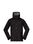 Skar Light 3L Shell Jacket Men Outerwear Rainwear Rain Coats Svart Bergans