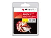 AgfaPhoto - 15.5 ml - gul - kompatibel - bläckpatron (alternativ för: Canon 0623B001, Canon CLI-8Y) - för Canon PIXMA iP3500, iP4500, MP510, MP520, MP610, MP960, MP970, MX700, MX850, Pro9000