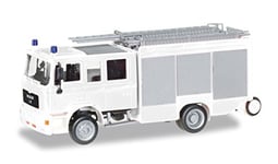 Herpa- Man M2000 HLF 20 Camion de Pompiers, 12898