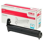 Kompatibel OKI MC853/873 Cyan tonerkassett - Räcker upp till 30 000 sidor