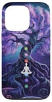 Chakra Méditation Arbre Nature Univers Éléments Coque pour iPhone 13 Pro