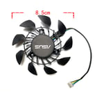 Fd9015U12S Graphics Card Fan Cooling Fan for ASUS Gtx970 960 670 760 Mini ITX