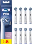 Oral-B Pro Sensitive Clean Electric Toothbrush Head, X-Shaped & Extra Soft Bris