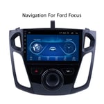 YIJIAREN 9 Inch Android 8.1 Car Dvd Multimedia Gps Navigation System Built-in Radio Video Navigation Bt Wifi, For Ford Focus 2012-2017