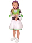 Miss Buzz Lightyear Disney Toy Story Superhero Book Week Child Girls Costume 3-5