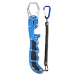 DPZCBH Fishing Scales Fishing Pincers Pliers Grip Clamp Outdoor Tool Fish Grip Lip Fishing Gripper Fishing Tackle Tool Accessory Portable (Color : Blue)