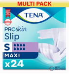 72 x TENA Slip Active Fit Maxi - Small -Multi Pack - 3 Packs of 24