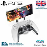 PS5 Controller Mobile Phone Mount Holder Clamp