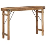 Konsol Bord 110x35x76 cm Massivt Återvunnet Trä