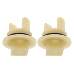2Pcs Meat Mincer Gear Replacement Compatible with Bosch MFW1501/ MUM4450 Plastic