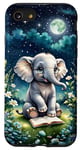 iPhone SE (2020) / 7 / 8 Midnight Reader Elephant, Moonlit Blossom Dream Case