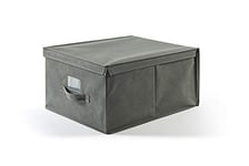 Perfetto Più - EasyBox - Boîte de Rangement en Tissu Gris cendré - 40 x 50 x 25 cm