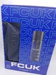 FCUK Urban Gift Set for Him Mens 1x Body Spray 200ml & 1 X NAVY BUCKET HAT 1 Sz